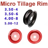 Micro Tillage Rim 3.50-4 3.50-6 4.00-8 5.00-12 Rim Untuk Mesin Penanaman Kecil