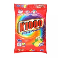 K1000 Serbuk Pencuci/Detergent Powder [5 KG] - Lemon Bloom / Lavender Bloom