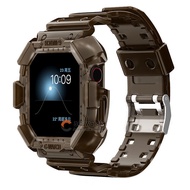 Ốp + Dây Đeo Cho Dây Đeo Apple Watch 44Mm 40Mm 45 Mm 41mmm 38Mm 42Mm 44 45 Mm Vòng Đeo Tay Silicon M