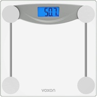 1312) VOXON High Precision Digital Body Weight Bathroom Scales Weighing Scale with Larger LED Readout Display and Tempered Glass Surface