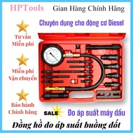 Diesel engine combustion chamber pressure gauge set, TU - 15B Diesel engine pressure gauge