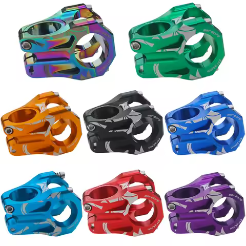 MTB Stem 31.8 Mountain Bike Power Stem 31.8mm Road Bicycle Handlebar Stem Rise 0 Degree Bicycle Part