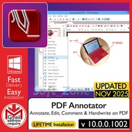 PDF Annotator 10.0.0.1002 - Annotate, Edit, Comment & Handwrite on PDF | WINDOWS - SOFTWARE