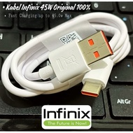 Infinix Data Cable For Type c 45W Best Quality Infinix Usb C 45W Fast Charger Cable