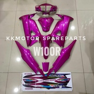 ❗ DESIGN THAILAND 🇹🇭 ❗ HONDA WAVE100R W100R  WAVE 100-R (ADA DISC) COVER SET *FREE BODY STICKER RAND