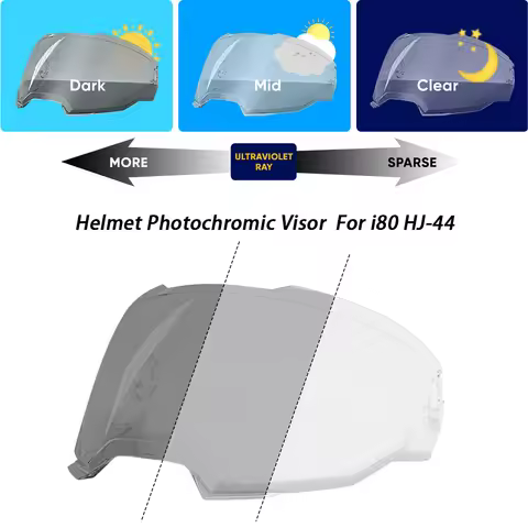 helmet Photochromic Visor For HJC I80 HJ-44 i80