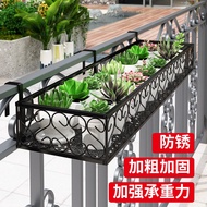 100CM Outdoor Balcony Flower Stand Shelf Hanging Type Decoration Balcony Flower Rack Ladder Indoor O