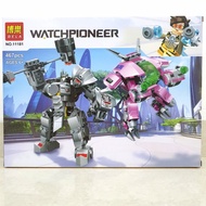 Brick Bela 11181 OverWatch D.VA and REINHARDT 75973