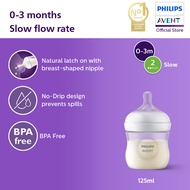 [New] Philips Avent Natural Response Baby Bottle with Slow Flow (4oz/125ml) SCY900/01