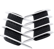 2pcs Car Vent Sticker Shark Gills Stiker Mobil Universal Fender Dekorasi Car Side Air Flow Vent Fend