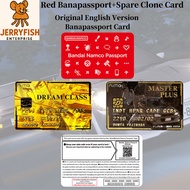 Banapassport+Spare Clone Card Initial D The Acade Aime Card Design-Scannable On WMMT/Initial D