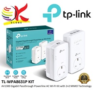 TP-LINK TL-WPA8631P KIT AV1300 / TL-WPA7617 KIT AV1000  HOMEPLUG GIGABIT POWERLINE AC WI-FI KIT WITH