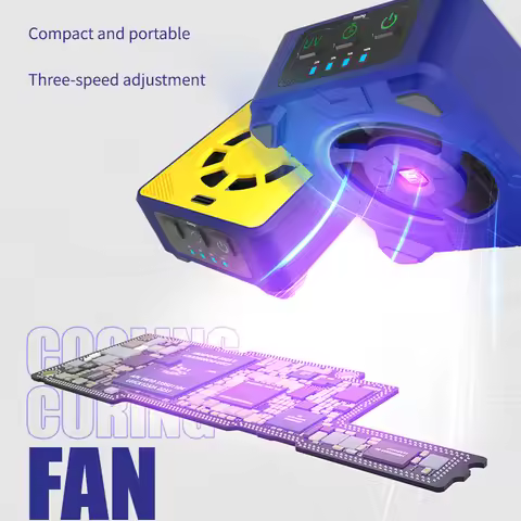 MECHANIC CUV-3 Cooling and Curing Fan Smoke Extraction For Motherboard Fast Heat Dissipation UV Curi