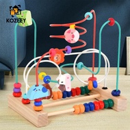 KOZEEY Bead Maze Toy Beads Roller Toy Spatial Reasoning Preschool Motor Skills for Kids