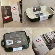 Staub 焗盤 - Staub Gratin Dish 20x16 cm (Basil 墨綠)