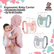 Moo Baby Ergonomic Baby Carrier Pendukung Baby Travel Baby Sling Carrier Baby Carrier Dukung Baby Ca