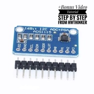 DS99 16bit i2C ADS1115 Module ADC 4 Channel with Pro Gain Amplifier Arduino