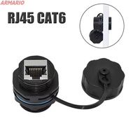 ARMARIO RJ45  Connector, IP68 Waterproof Circular Cat6A RJ45  Connector, Automated Communication Equ