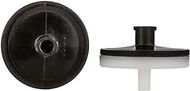 MACHEREY-NAGEL 729039.400 CHROMAFIL Combi GF/PVDF Syringe Filter, Top: Black, Bottom: White, 0.45µm Pore Size, 25 mm Membrane Diameter (Pack of 400)