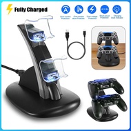 PS4 Controller Double Gamepad Charging Dock Game Controller Charger Dock Stand LED Double DS4 Dualsh