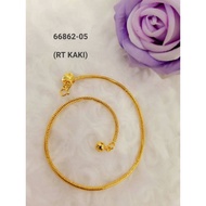 🔥RANTAI/Gelang Kaki PANDORA@ULAR 98%COPY ORI+Cop 916/EMAS BANGKOK/KOREA MURAH🎀24K PREMIUM GOLD PLATE/ANKLET Jewellery