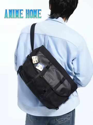 Official Anime Scissor Seven 567 Water-Repellent Messenger Bag 16 Inch Laptop Crossbody Shoulder Bag