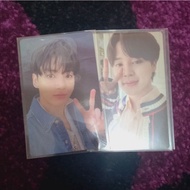 Photocard BTS JK MEMO 21.JIMIN MEMO 21 BR