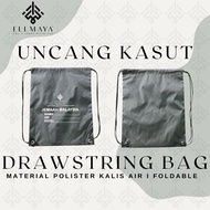 ELLMAYA: Bag Uncang Kasut Barang Kecil Drawstring Bag 13.5" x 16.5" inch Waterproof Hangable Foldabl