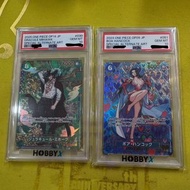 PSA 10 One Piece OPTCG op14 op09 鷹眼 女帝 觀塘卡牌店 門市現貨 海賊王 路飛 索隆 娜美 女帝 原箱 原盒 對戰Deck料 評分卡 白卡 OP01 OP02 OP0