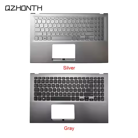 New For Asus VivoBook 15 X512 A512 F512 V5000F Palmrest Upper Case with US Keyboard (Non-Backlit) Si