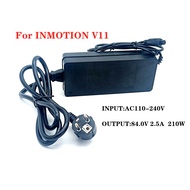 INMOTION V11 Electric Unicycle Self-Balanced Scooter Charger 84V 2.5A Battery Charger Power Parts