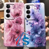 Latest REALME C71 Softcase 2025 Floral Motif - Cool Motif Case - Latest Case - Trendy Case - Beautif