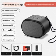 Mini Wireless Bluetooth Speaker with QR Code Voice Announcer