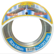 Ichiban 60‰ Fluorocarbon Leader Line 50m (20lbs/30lbs/40lbs/50lbs/60lbs/80lbs)