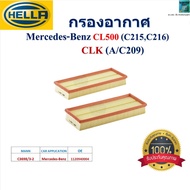 HELLA Air Filter Mercedes-Benz CL500 (C215 C216) CLK (A/C209) Quality Products HA2156