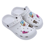 FENTINA Sandal Platform Wanita Sol Lembut Tinggi Olahraga Nyaman Anti Licin Sepatu Sendal Baim Wedge