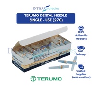 TERUMO DENTAL NEEDLE -SINGLE USE (27G)