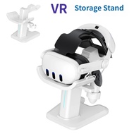 VR Storage Stand Compatible with Meta Quest 3 Storage Display Rack VR Accessories Meta Quest 3 Stand