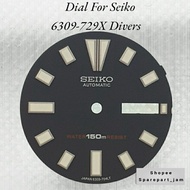 Dial for Seiko 6309-729X automatic Divers - Black