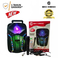 Terbaik Mkc Kimiso Speaker Bluetooth Karaoke Black Spider 15600