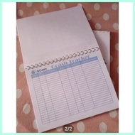 ◮ A5 TRACKER (LOAD & GCASH) 80sheet