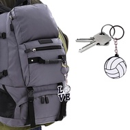 youn Set of 5 Keychain Backpack Keychain Car Key Holder Keychains Volleyball Pendant  Keychain Volle