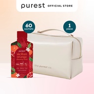 Purest Co - Shape & Carry Kit - Sicilian Orange Slimming Elixir (60s) + Purest Pouch