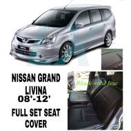 NISSAN GRAND LIVINA 08'-12' FULL SET SEAT COVER