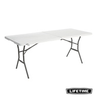 Lifetime USA 6Feet Fold in Half Table - White