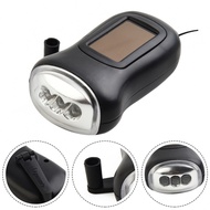 Flashlight Mini Plastic Portable Rechargeable Solar Powered 3.6V/40mAH 3LED