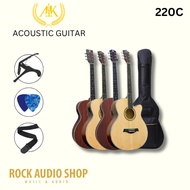 A&K Acoustic Guitar (AK-220C, AK-230C) Mahogany Top/Spruce Top With Cutaway