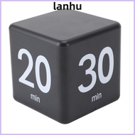 LANHU Flip Timer, ABS Black Red Countdown Timer, Durable Gravity Sensing Mini Size 15 20 30 60 Minut