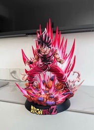 界王拳悟空重塗漫畫色GK雕像手辦重塗