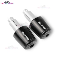 For YAMAHA Sniper 150/ 155 155R MX135 Motorcycle CNC Accessories Handlebar Grips Handle Bar Cap End 